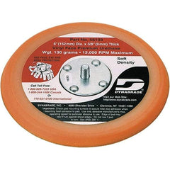 Dynabrade - 6" Diam Adhesive/PSA Disc Backing Pad - Soft Density, 13,000 RPM - Americas Industrial Supply
