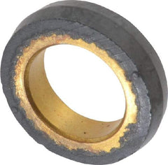 Dynabrade - 5/8" Diam x 1/8" Wide Contact Wheel - 1/8" Arbor Hole, Crowned, 70 Duro Rubber Face - Americas Industrial Supply