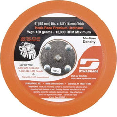 Dynabrade - 5" Diam Hook & Loop Disc Backing Pad - Medium Density, 13,000 RPM - Americas Industrial Supply