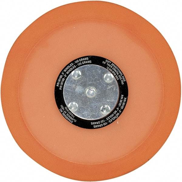 Dynabrade - 6" Diam Adhesive/PSA Disc Backing Pad - Soft Density, 13,000 RPM - Americas Industrial Supply