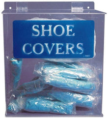 PRO-SAFE - Table and Wall Mount Shoe Cover Dispenser - 11-3/4 Inch Wide x 6 Inch Deep x 13 Inch High - Americas Industrial Supply