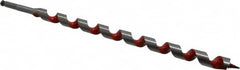 Milwaukee Tool - 15/16", 7/16" Diam Hex Shank, 18" Overall Length with 15" Twist, Ship Auger Bit - Americas Industrial Supply