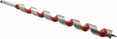 Milwaukee Tool - 1-1/4", 7/16" Diam Hex Shank, 18" Overall Length with 15" Twist, Ship Auger Bit - Americas Industrial Supply