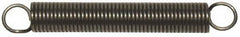 Gardner Spring - 0.42" OD, 1.4" Max Ext Len, 0.055" Wire Diam Spring - 6.6 Lb/In Rating, 1.4 Lb Init Tension - Americas Industrial Supply
