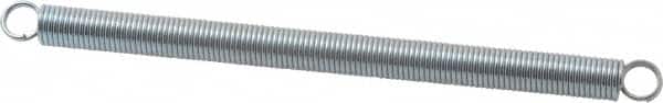 Gardner Spring - 1/4" OD, 4.56 Lb Max Load, 4.56" Max Ext Len, 0.0317" Wire Diam Spring - 1.25 Lb/In Rating - Americas Industrial Supply