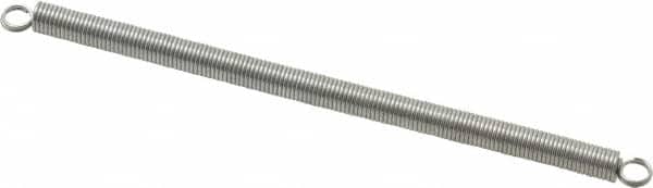 Gardner Spring - 1/4" OD, 4.56 Lb Max Load, 4.56" Max Ext Len, 0.0317" Wire Diam Spring - 0.97 Lb/In Rating - Americas Industrial Supply