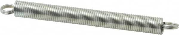 Gardner Spring - 3/8" OD, 9.42 Lb Max Load, 9.42" Max Ext Len, 0.0475" Wire Diam Spring - 2.97 Lb/In Rating - Americas Industrial Supply