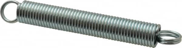 Gardner Spring - 3/4" OD, 31.18 Lb Max Load, 31.18" Max Ext Len, 0.0915" Wire Diam Spring - 7.57 Lb/In Rating - Americas Industrial Supply