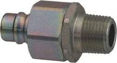 Parker - 1 Thread Stainless Steel Hydraulic Hose MPT Fitting - 2,000 psi - Americas Industrial Supply