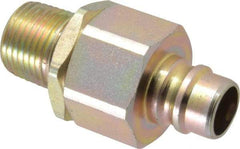 Parker - 1/2 Thread Steel Hydraulic Hose MPT Fitting - 4,000 psi - Americas Industrial Supply