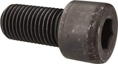 Value Collection - 1-1/4 - 7 UNC Hex Socket Drive, Socket Cap Screw - Alloy Steel, Black Oxide Finish, Fully Threaded, 2-1/2" Length Under Head - Americas Industrial Supply