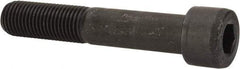 Value Collection - 1-1/4 - 7 UNC Hex Socket Drive, Socket Cap Screw - Alloy Steel, Black Oxide Finish, Partially Threaded, 7" Length Under Head - Americas Industrial Supply