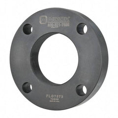 Nook Industries - 4.94" Flange OD x 0.9" Thickness Precision Acme Mounting Flange - For 2-4 Bars, 4 Mounting Holes, Steel - Americas Industrial Supply