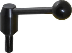 J.W. Winco - M16 x 2.0, 23mm Hub Diam, Steel Threaded Stud Adjustable Clamping Handle - Americas Industrial Supply