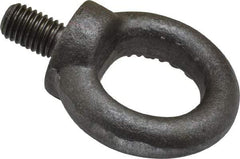 Value Collection - Steel, M12x1.75 Thread, Fixed Lifting Eye Bolt - Fully Threaded, 20.5mm Shank, 20.5mm Thread Length, Shoulder - Americas Industrial Supply