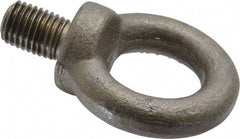 Value Collection - 2 Lb Capacity, Steel, M20x2.50 Thread, Fixed Lifting Eye Bolt - Fully Threaded, 30mm Shank, 30mm Thread Length, Shoulder - Americas Industrial Supply