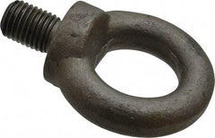 Value Collection - Steel, M24x3.00 Thread, Fixed Lifting Eye Bolt - Fully Threaded, 36mm Shank, 36mm Thread Length, Shoulder - Americas Industrial Supply