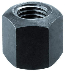 Gibraltar - M14, Steel, Black Phosphate Coated, Right Hand Spherical Fixture Nut - 21mm Wide Across Flats, 21mm High, 20mm Radius - Americas Industrial Supply