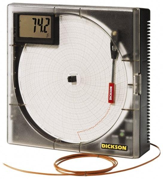 Dickson - -50 to 500°F, Temp Recorder - 4 Ft. Long Probe, 120 AC Voltage, Dickson KTx and KTxE - Americas Industrial Supply