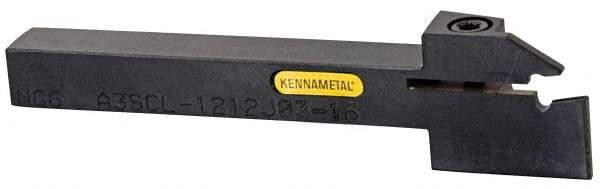 Kennametal - A4SC, Right Hand Cut, 1.063" Max Workpc Diam, A4..15.. Insert, Indexable Cutoff Toolholder - 0.532 Max Depth of Cut, 16mm Shank Width, 16mm Shank Height, 114mm OAL - Americas Industrial Supply