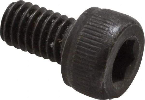 Value Collection - M3x0.50 Metric Coarse Hex Socket Drive, Socket Cap Screw - Grade 12.9 Alloy Steel, Black Oxide Finish, Fully Threaded, 5mm Length Under Head - Americas Industrial Supply