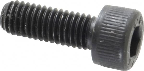 Value Collection - M5x0.80 Metric Coarse Hex Socket Drive, Socket Cap Screw - Grade 12.9 Alloy Steel, Black Oxide Finish, Fully Threaded, 14mm Length Under Head - Americas Industrial Supply