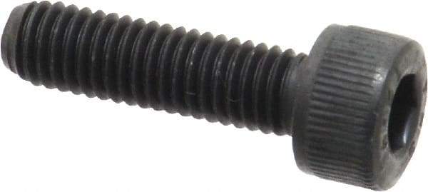 Value Collection - M5x0.80 Metric Coarse Hex Socket Drive, Socket Cap Screw - Grade 12.9 Alloy Steel, Black Oxide Finish, Fully Threaded, 18mm Length Under Head - Americas Industrial Supply
