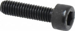 Value Collection - M6x1.00 Metric Coarse Hex Socket Drive, Socket Cap Screw - Grade 12.9 Alloy Steel, Black Oxide Finish, Fully Threaded, 22mm Length Under Head - Americas Industrial Supply