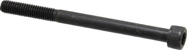 Value Collection - M6x1.00 Metric Coarse Hex Socket Drive, Socket Cap Screw - Grade 12.9 Alloy Steel, Black Oxide Finish, Partially Threaded, 75mm Length Under Head - Americas Industrial Supply