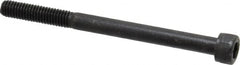 Value Collection - M6x1.00 Metric Coarse Hex Socket Drive, Socket Cap Screw - Grade 12.9 Alloy Steel, Black Oxide Finish, Partially Threaded, 75mm Length Under Head - Americas Industrial Supply
