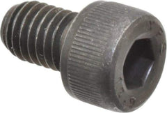 Value Collection - M8x1.25 Metric Coarse Hex Socket Drive, Socket Cap Screw - Grade 12.9 Alloy Steel, Black Oxide Finish, Fully Threaded, 12mm Length Under Head - Americas Industrial Supply