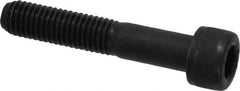 Value Collection - M10x1.50 Metric Coarse Hex Socket Drive, Socket Cap Screw - Grade 12.9 Alloy Steel, Black Oxide Finish, Partially Threaded, 55mm Length Under Head - Americas Industrial Supply