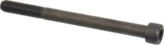 Value Collection - M10x1.50 Metric Coarse Hex Socket Drive, Socket Cap Screw - Grade 12.9 Alloy Steel, Black Oxide Finish, Partially Threaded, 120mm Length Under Head - Americas Industrial Supply