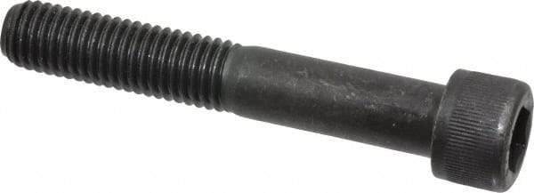 Value Collection - M12x1.75 Metric Coarse Hex Socket Drive, Socket Cap Screw - Grade 12.9 Alloy Steel, Black Oxide Finish, Partially Threaded, 75mm Length Under Head - Americas Industrial Supply