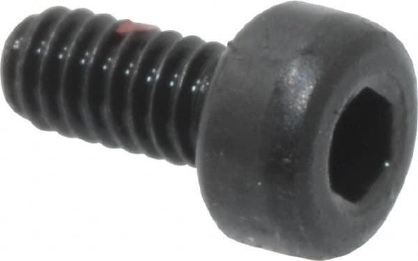 Value Collection - M2x0.40 Metric Coarse Hex Socket Drive, Socket Cap Screw - Grade 12.9 Alloy Steel, Black Oxide Finish, Fully Threaded, 4mm Length Under Head - Americas Industrial Supply