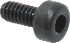 Value Collection - M2x0.40 Metric Coarse Hex Socket Drive, Socket Cap Screw - Grade 12.9 Alloy Steel, Black Oxide Finish, Fully Threaded, 4mm Length Under Head - Americas Industrial Supply
