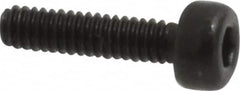Value Collection - M2x0.40 Metric Coarse Hex Socket Drive, Socket Cap Screw - Grade 12.9 Alloy Steel, Black Oxide Finish, Fully Threaded, 8mm Length Under Head - Americas Industrial Supply
