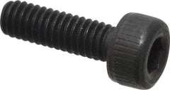 Value Collection - M2.5x0.45 Metric Coarse Hex Socket Drive, Socket Cap Screw - Grade 12.9 Alloy Steel, Black Oxide Finish, Fully Threaded, 8mm Length Under Head - Americas Industrial Supply