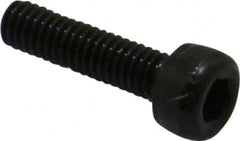 Value Collection - M2.5x0.45 Metric Coarse Hex Socket Drive, Socket Cap Screw - Grade 12.9 Alloy Steel, Black Oxide Finish, Fully Threaded, 10mm Length Under Head - Americas Industrial Supply