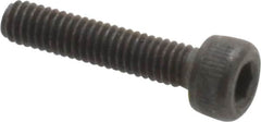 Value Collection - M2.5x0.45 Metric Coarse Hex Socket Drive, Socket Cap Screw - Grade 12.9 Alloy Steel, Black Oxide Finish, Fully Threaded, 12mm Length Under Head - Americas Industrial Supply