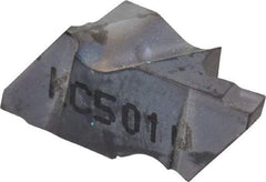 Kennametal - 2062NG K Grade KC5010, 1.58mm Cutting Width Carbide Grooving Insert - 2.79mm Max Depth of Cut, Left Hand, 0.19mm Corner Radius, TiAlN Finish - Americas Industrial Supply