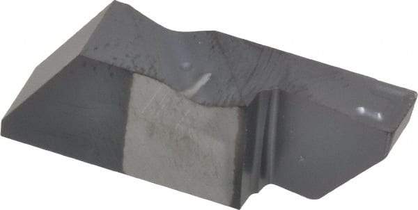Kennametal - 4189NGD K Grade KC5025, 4.8mm Cutting Width Carbide Grooving Insert - 9.53mm Max Depth of Cut, Right Hand, 0.57mm Corner Radius, TiAlN Finish - Americas Industrial Supply