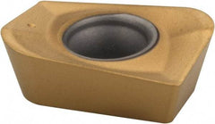 Kennametal - ADKT16226 LC Grade KC725M Carbide Milling Insert - TiN/TiCN/TiN Finish, 0.1378" Thick, 2.4mm Corner Radius - Americas Industrial Supply