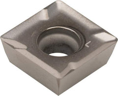 Kennametal - SDCT43 LE Grade KC410M Carbide Milling Insert - TiB2 Finish, 3/16" Thick, 1/2" Inscribed Circle, 0.8mm Corner Radius - Americas Industrial Supply