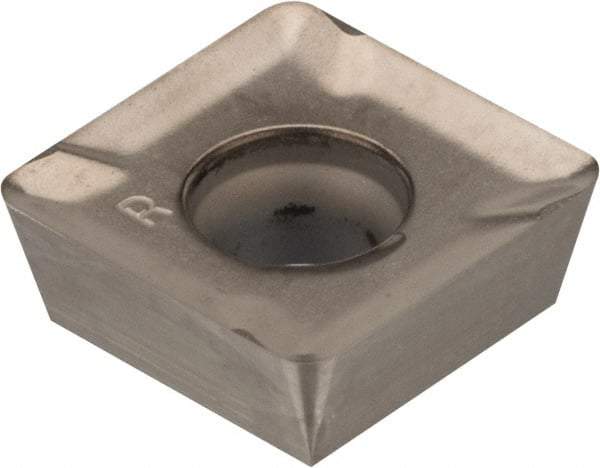 Kennametal - SDCT433 LE Grade KC410M Carbide Milling Insert - TiB2 Finish, 3/16" Thick, 1/2" Inscribed Circle, 1.2mm Corner Radius - Americas Industrial Supply