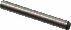 Value Collection - 3mm Diam x 25mm Pin Length Alloy Steel Standard Dowel Pin - C 58-62 Hardness, 3,340 Lb Breaking Strength, 1 Rounded End - Americas Industrial Supply
