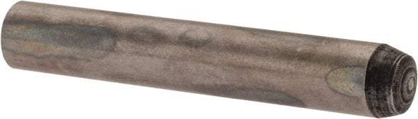 Value Collection - 4mm Diam x 25mm Pin Length Alloy Steel Standard Dowel Pin - C 58-62 Hardness, 5,930 Lb Breaking Strength, 1 Rounded End - Americas Industrial Supply