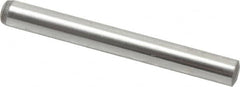 Value Collection - 5mm Diam x 45mm Pin Length Alloy Steel Standard Dowel Pin - C 58-62 Hardness, 9,270 Lb Breaking Strength, 1 Rounded End - Americas Industrial Supply
