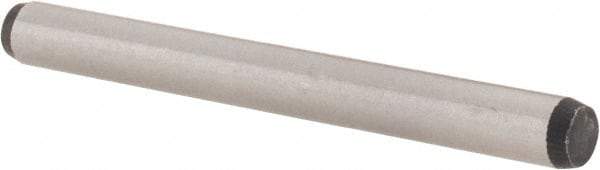 Value Collection - 5mm Diam x 50mm Pin Length Alloy Steel Standard Dowel Pin - C 58-62 Hardness, 9,270 Lb Breaking Strength, 1 Rounded End - Americas Industrial Supply