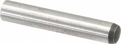 Value Collection - 6mm Diam x 35mm Pin Length Alloy Steel Standard Dowel Pin - C 58-62 Hardness, 13,300 Lb Breaking Strength, 1 Rounded End - Americas Industrial Supply